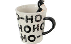 Weihnachtstasse Weiss/Schwarz von Jolipa