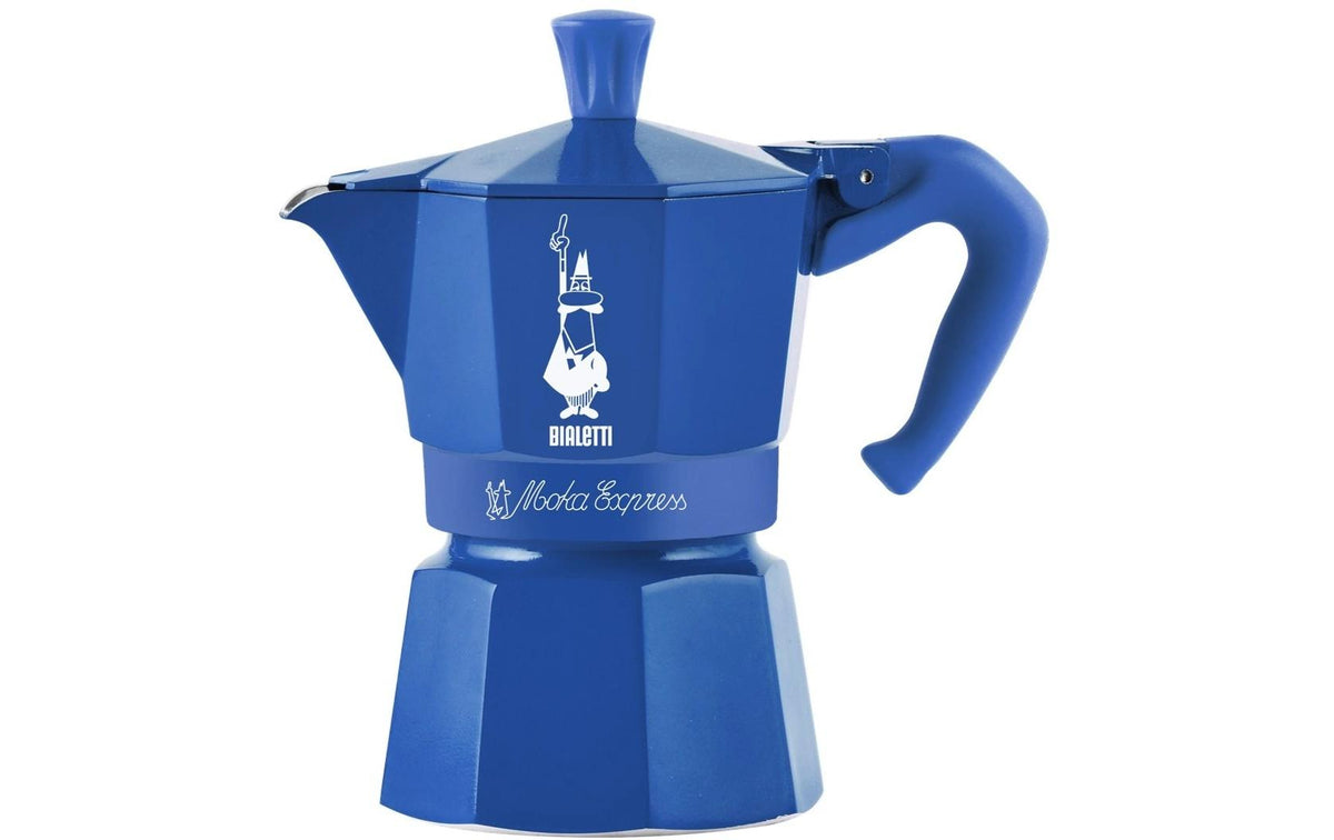 Espressokocher 3 Tassen Rot Bialetti Moka Express