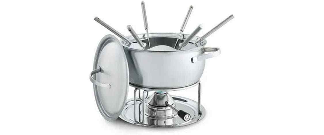 Kisag FONDUESET CHINOISE 9 Teile, Grau