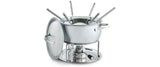 Kisag FONDUESET CHINOISE 9 Teile, Grau