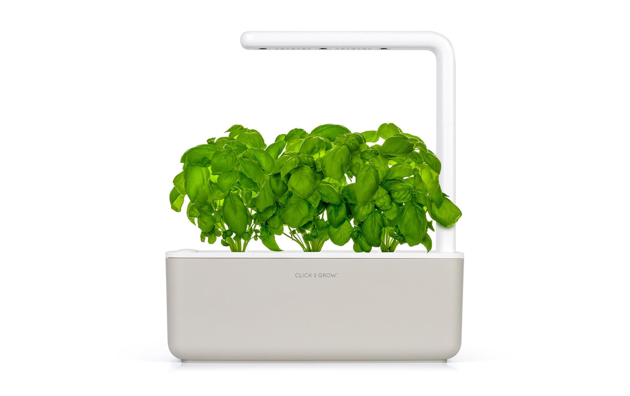 Click and Grow Kräutertopf Smart Garden 3 Beige Automatische Bewässerung Garten & Outdoor > Pflanzen > Pflanzengefäße Click and Grow