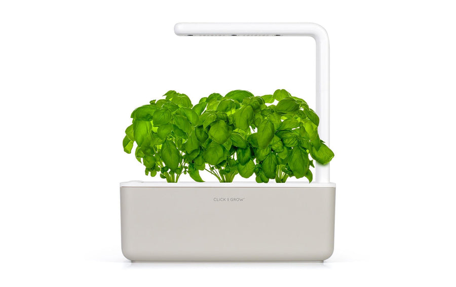 Click and Grow Kräutertopf Smart Garden 3 Beige Automatische Bewässerung Garten & Outdoor > Pflanzen > Pflanzengefäße Click and Grow