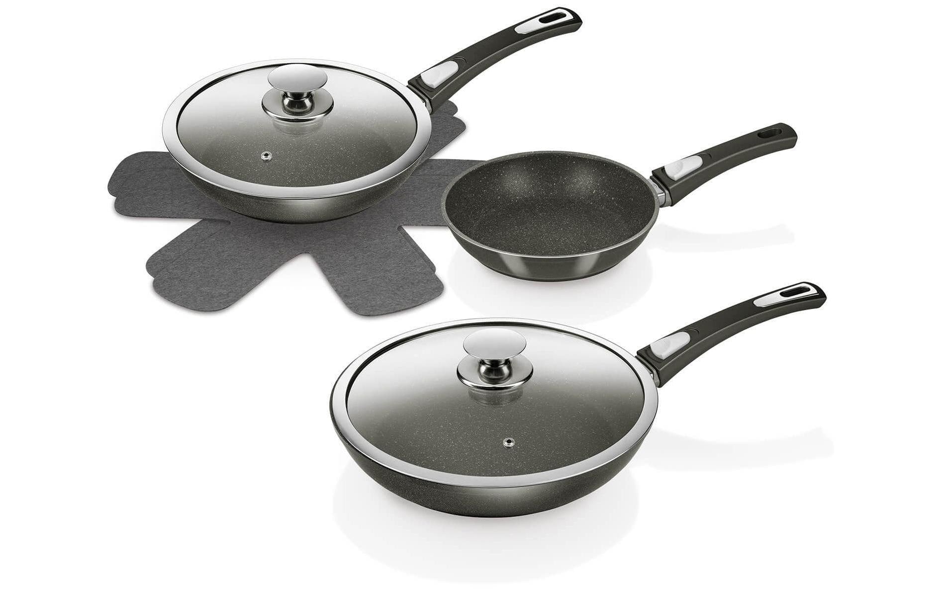 Genius Bratpfanne Pfannen-Set Bonafit 20 cm Edelstahl