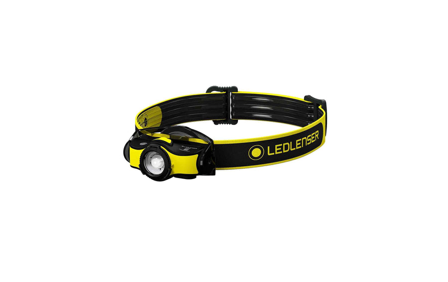 LED LENSER Stirnlampe iH5R Schwarz/Gelb