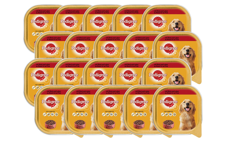Pedigree Nassfutter Adult mit Rind 20x300g