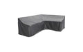 Aerocover Schutzhülle für L-förmige Lounge-Möbel Anthrazit 270x210x85 cm Garteneinrichtung AeroCover