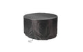 AeroCover Schutzhülle rund Anthrazit Ø 150 cm für Gartenmöbel Garteneinrichtung AeroCover