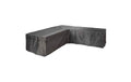 Aerocover Schutzhülle Lounger L-form Anthrazit 255x255 cm Garteneinrichtung AeroCover