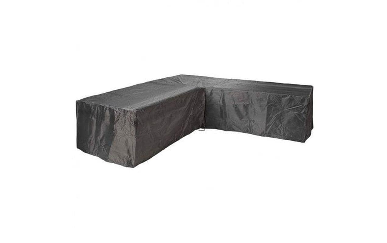 Aerocover Schutzhülle Lounger L-form Anthrazit 255x255 cm Garteneinrichtung AeroCover