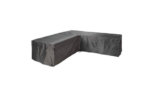 Aerocover Schutzhülle Anthrazit wetterfest L-Form 235x235 cm Garteneinrichtung AeroCover
