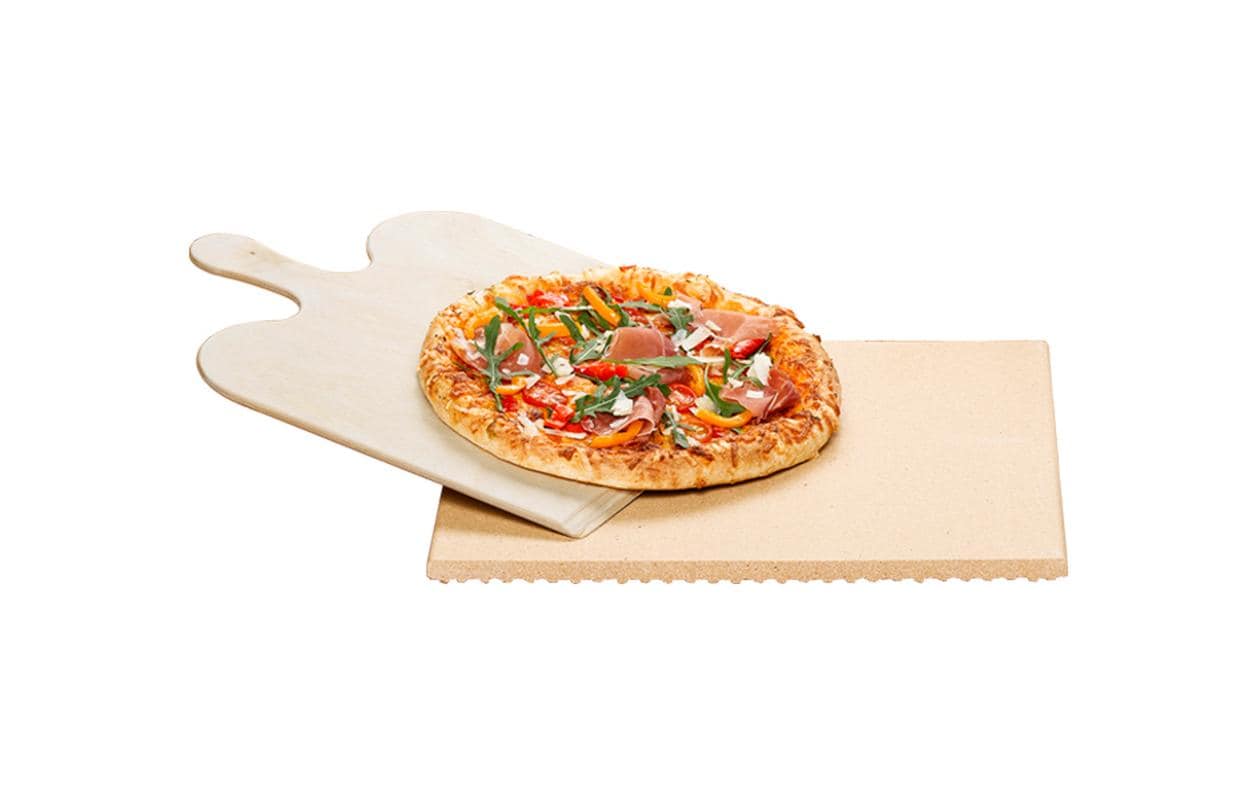 Rommelsbacher Pizza-/Brotbackstein Schamotte eckig 35 cm Grills & Feuerstellen Rommelsbacher