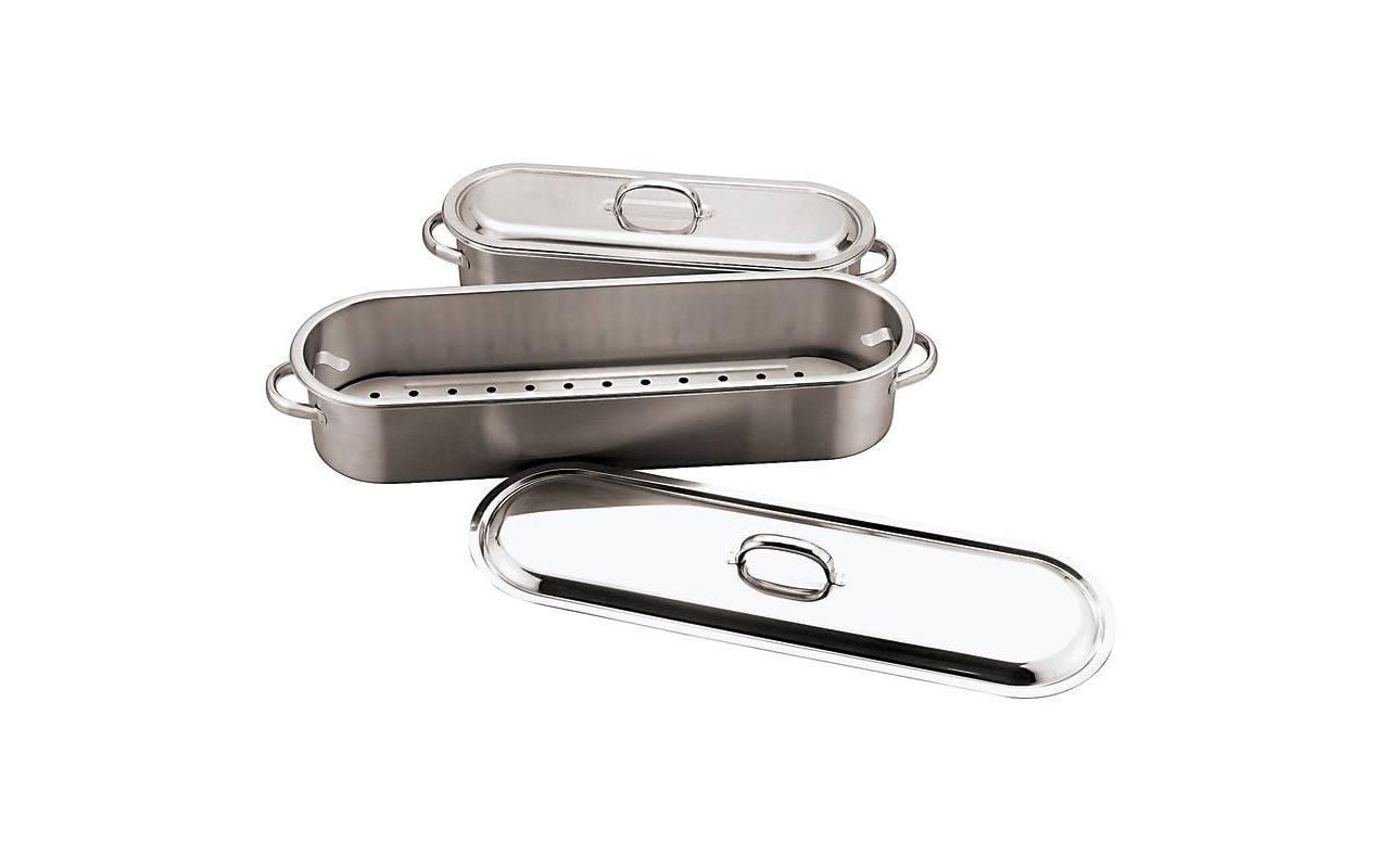 Paderno Fischpfanne 3-teilig Edelstahl