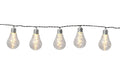 Star Trading Lichterkette Solar Glow 180 cm, Silber/Transparent