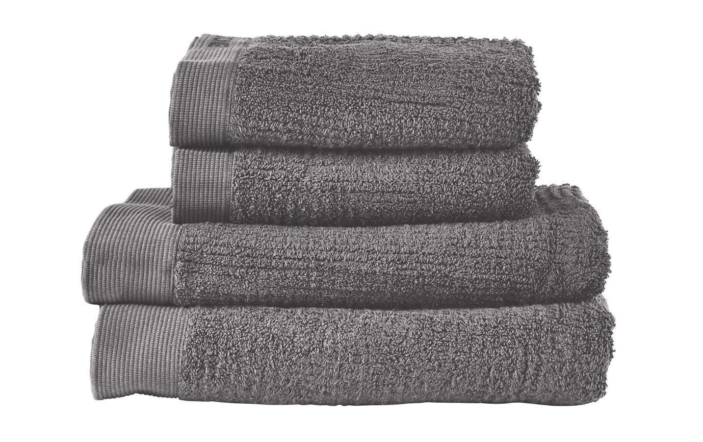 Zone Denmark, Frottierwäscheset Classic Gre 100% Baumwolle 600g, 2xje: 50x100, 140x70
