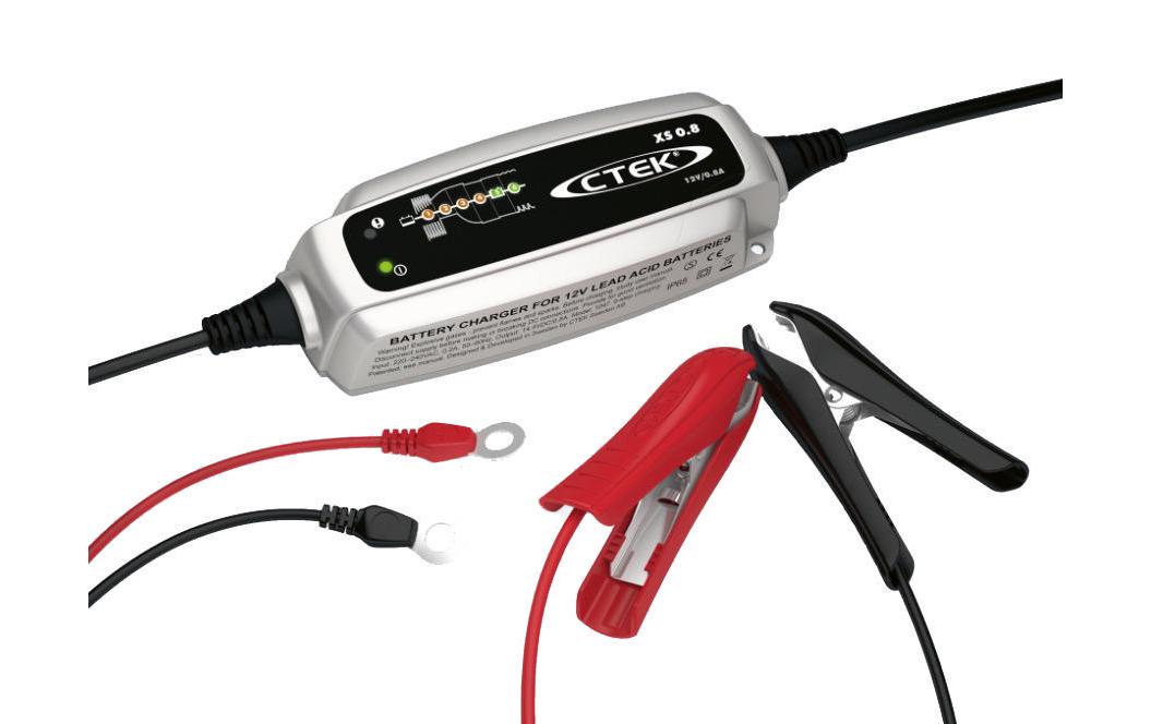 CTEK Ladegerät XS 0.8, für 12V Batterien 12V, max 0.8A,