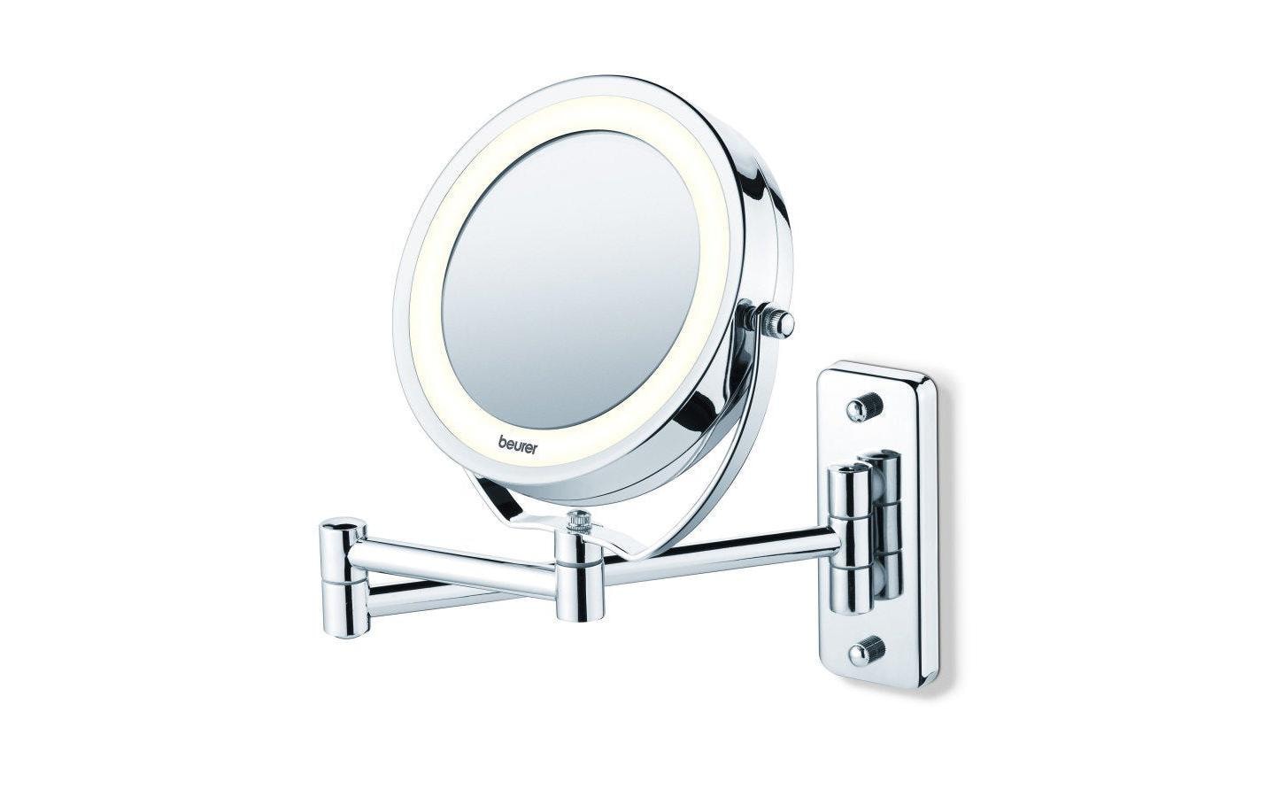 Beurer Kosmetikspiegel beleuchtet BS59 2-in-1: Wand und Stand