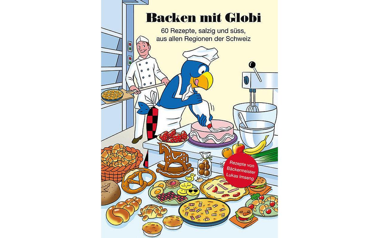 Globi Kinderkochbuch Backen Hardcover 60 Rezepte für Kinder Grills & Feuerstellen Globi Verlag