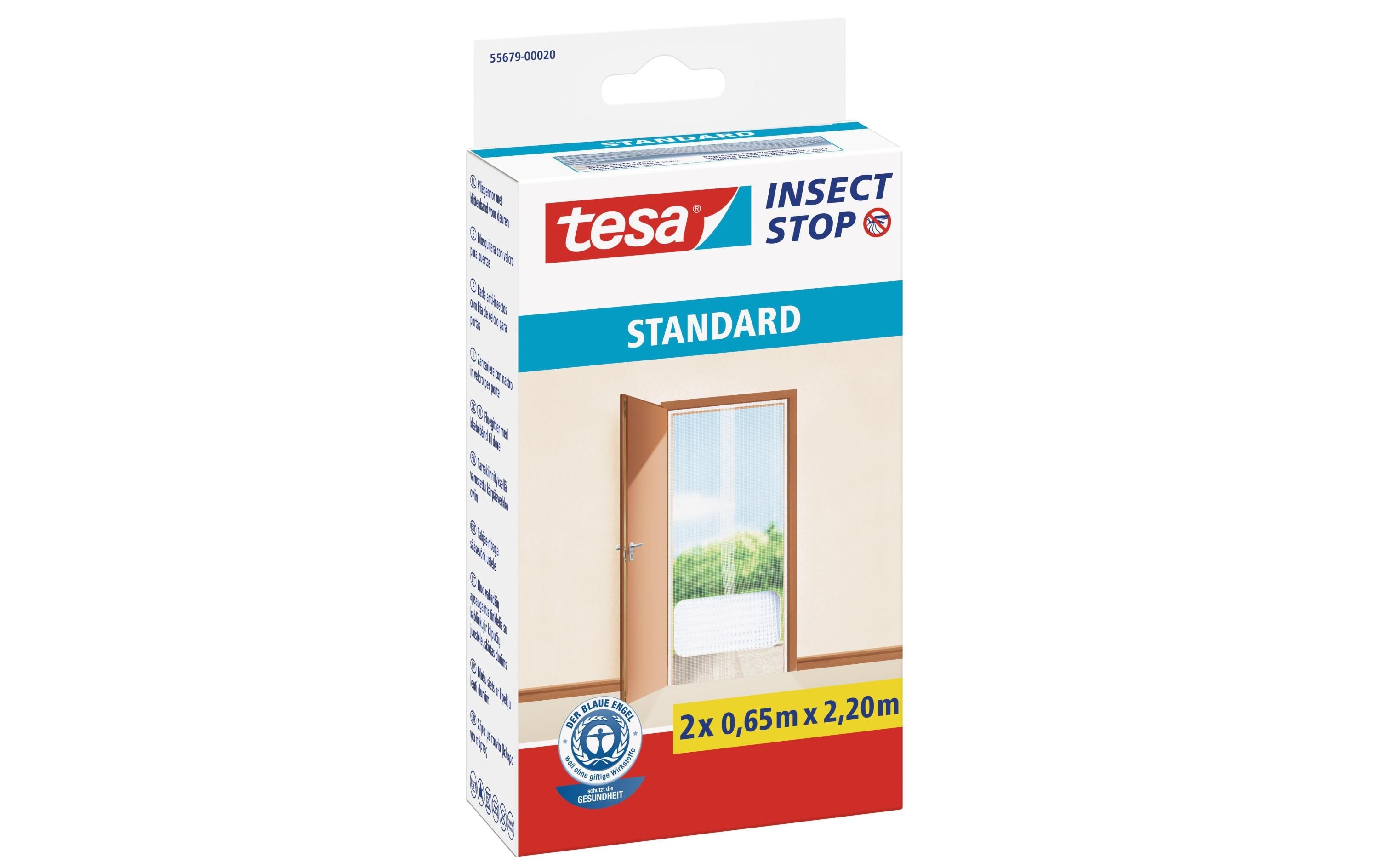 Tesa Insect Stop Fliegengitter Weiß – effektiver Insektenschutz für Türen Garteneinrichtung tesa