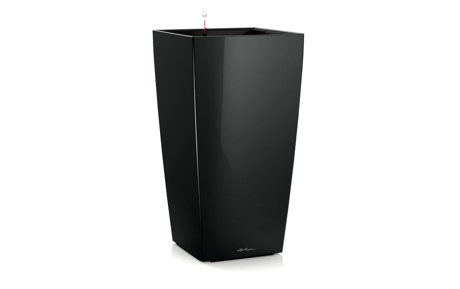 Lechuza Pflanzentopf Cubico Premium 30 Schwarz