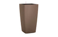 Lechuza Cubico Color Blumentopf Kunststoff Wetterfest Braun 30 cm Garten & Outdoor > Pflanzen > Pflanzengefäße Lechuza