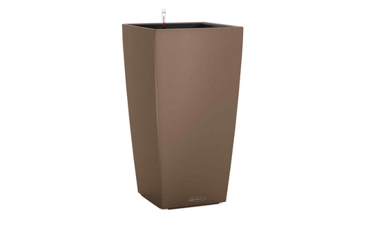 Lechuza Blumentopf Cubico Color 30 Braun