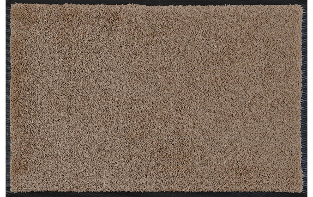 wash+dry, Fussmatte Beige, 60 cm x 90 cm