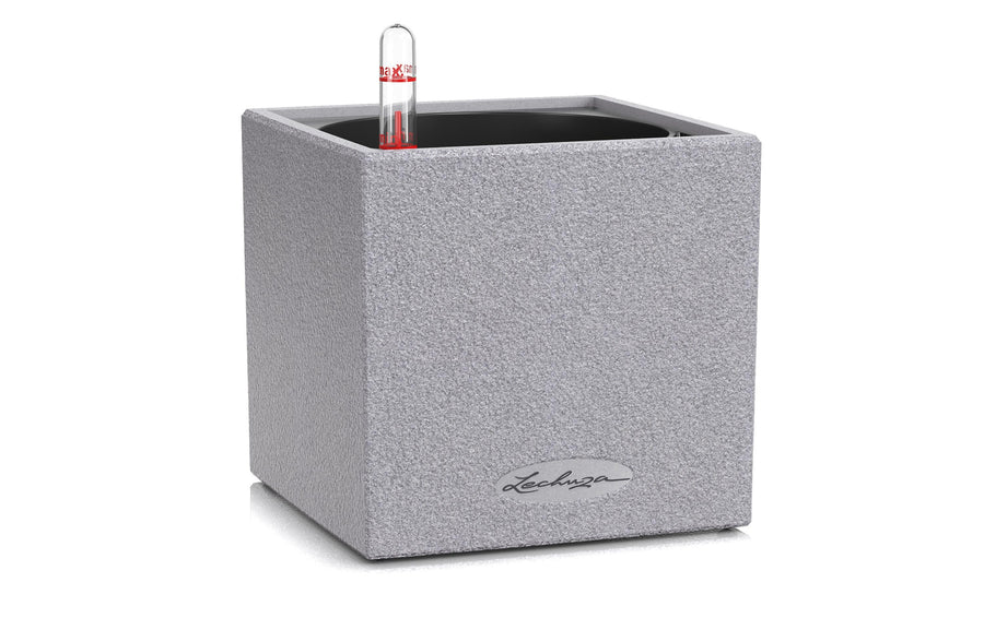 Lechuza CANTO Stone Blumentopf Kunststoff Hellgrau 14 cm Garten & Outdoor > Pflanzen > Pflanzengefäße Lechuza