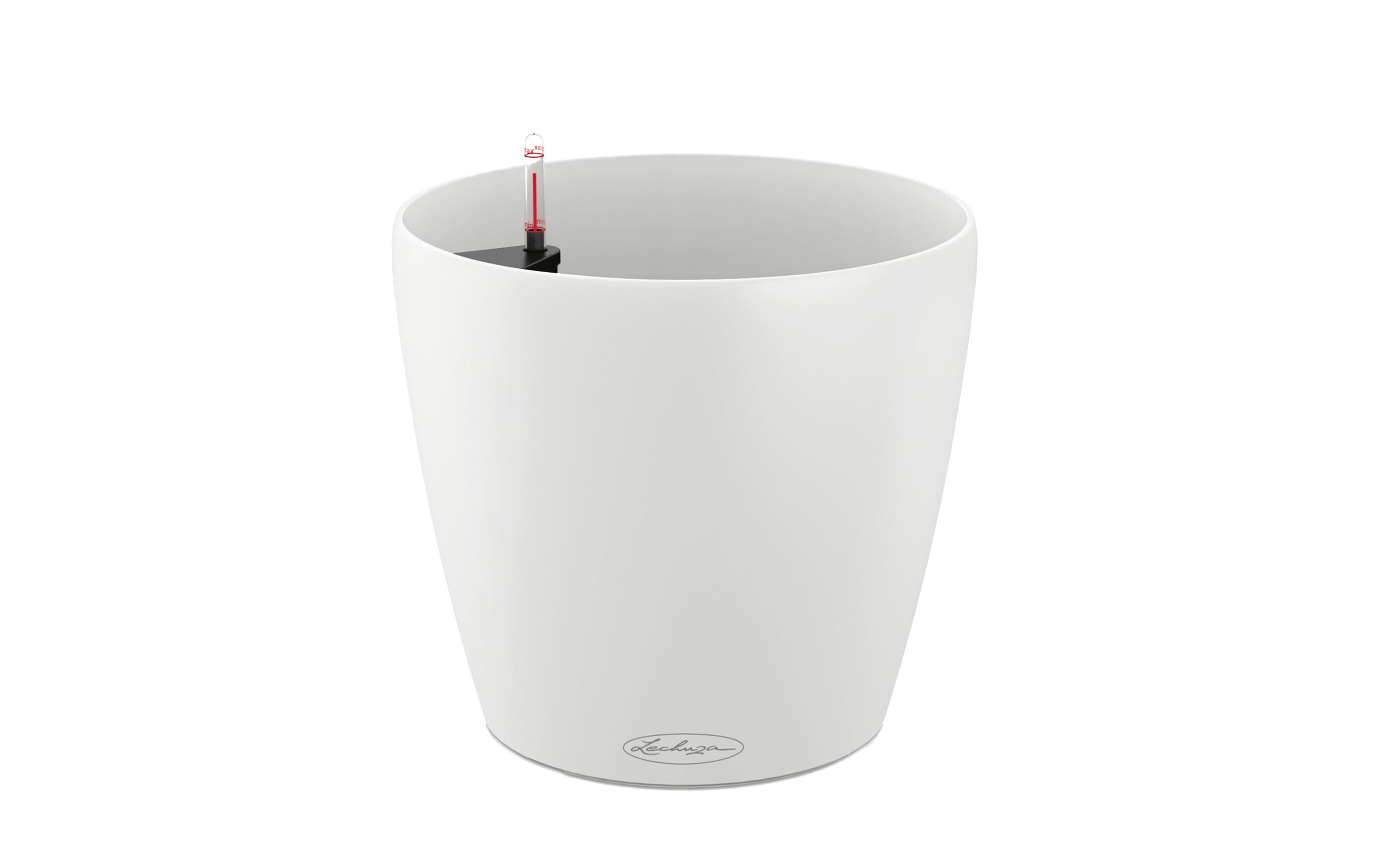 Lechuza CLASSICO Color Pflanzentopf Kunststoff Weiß 43 cm Garten & Outdoor > Pflanzen > Pflanzengefäße Lechuza