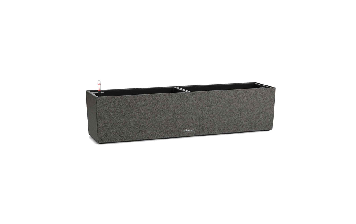 Lechuza Blumentopf BALCONERA Stone 80 Schwarz