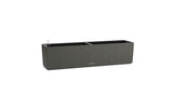 Lechuza Blumentopf BALCONERA Stone 80 Schwarz