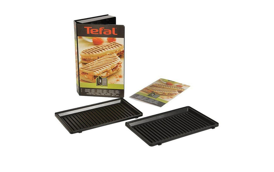 Tefal Grillplatte Aluminiumguss rechteckig 226x132mm Grills & Feuerstellen Tefal