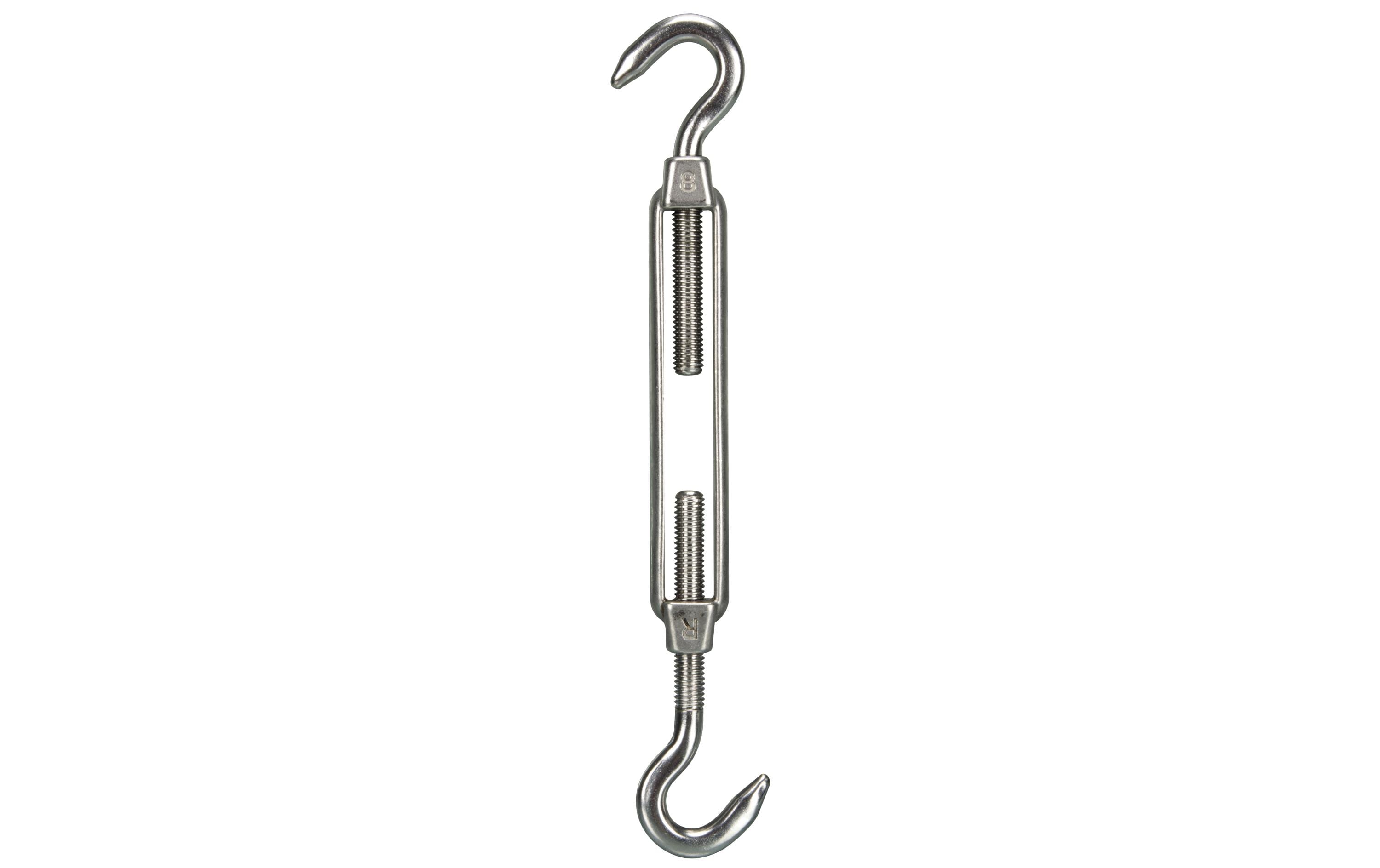 Spanner Aufhängematerial Edelstahl AISI 304 mit 2 Haken Garteneinrichtung Perel