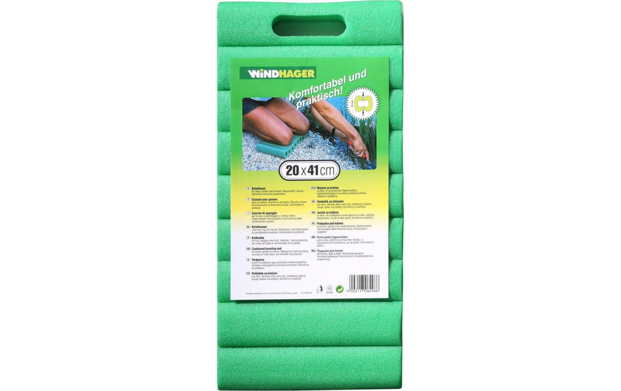 Windhager Kniekissen gepolstert Grün 41 x 20 x 4,5 cm Garteneinrichtung Windhager