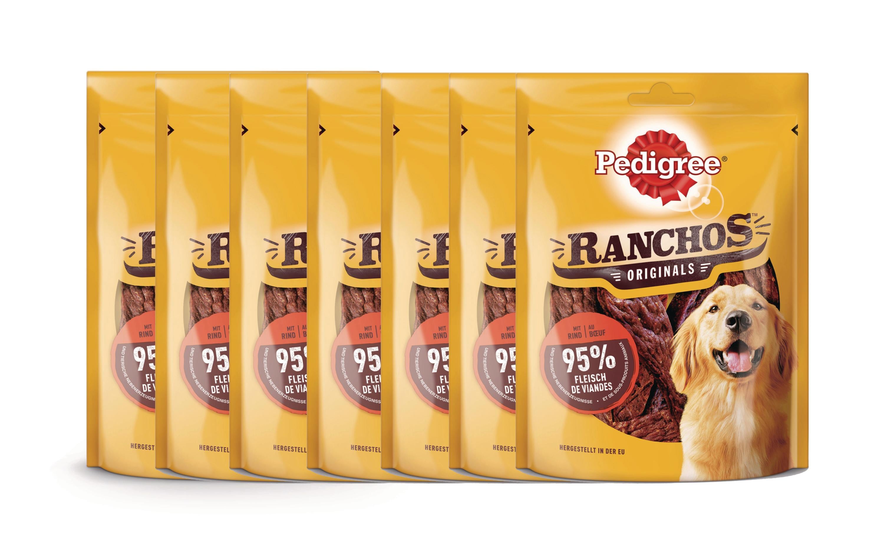 Pedigree Ranchos Rind, 7 x 70 g