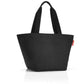 Reisenthel Shopper M in Schwarz mit langen Henkeln