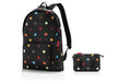 Reisenthel Rucksack Mini Maxi Dots – Polyester, Faltbar, Leichtgewicht Sport & Freizeit > Freizeit > Zubehör Reisenthel