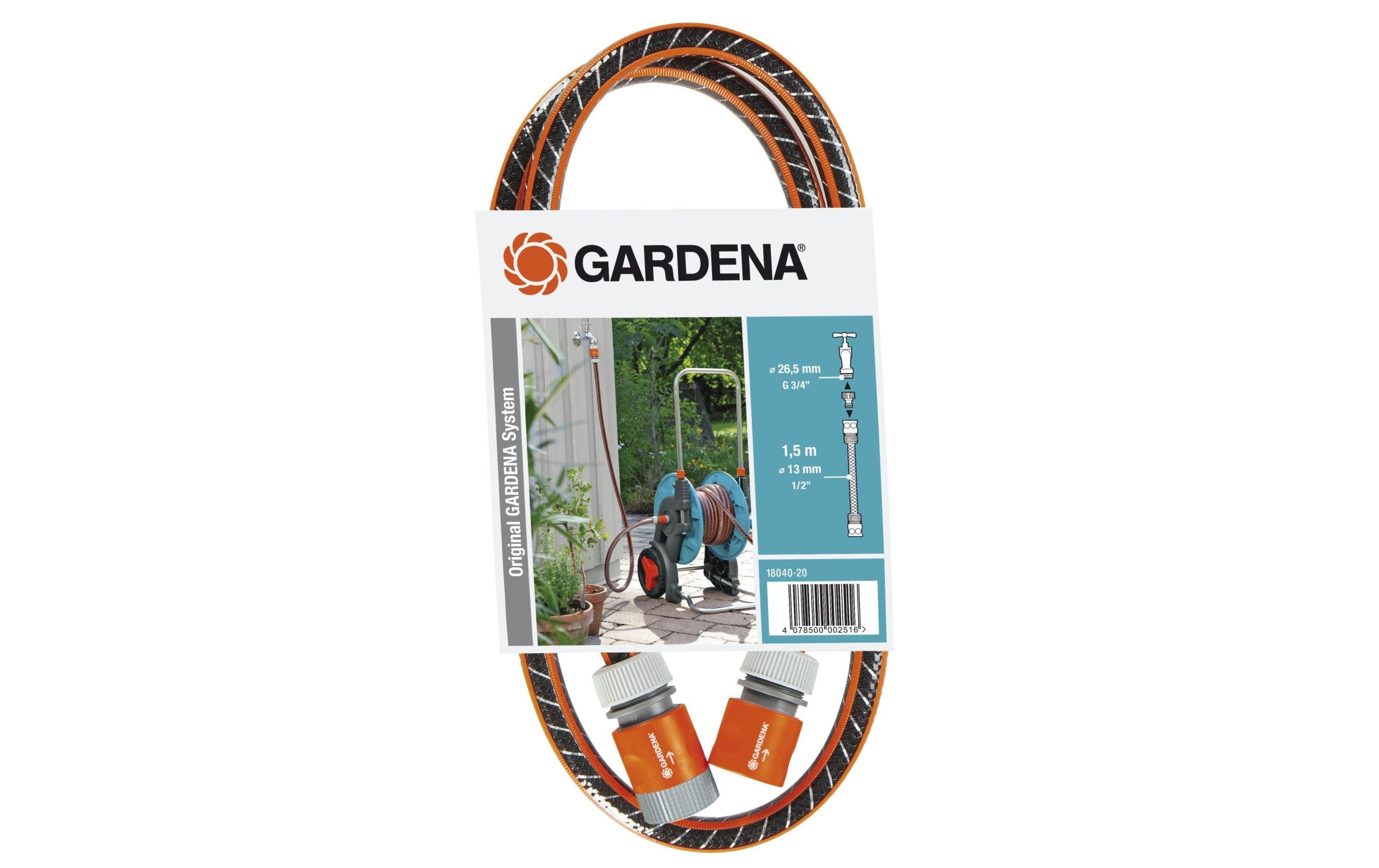 GARDENA Anschlussgarnitur Comfort FLEX 1.5 m Comfort FLEX Schlauch 13mm (1/2)