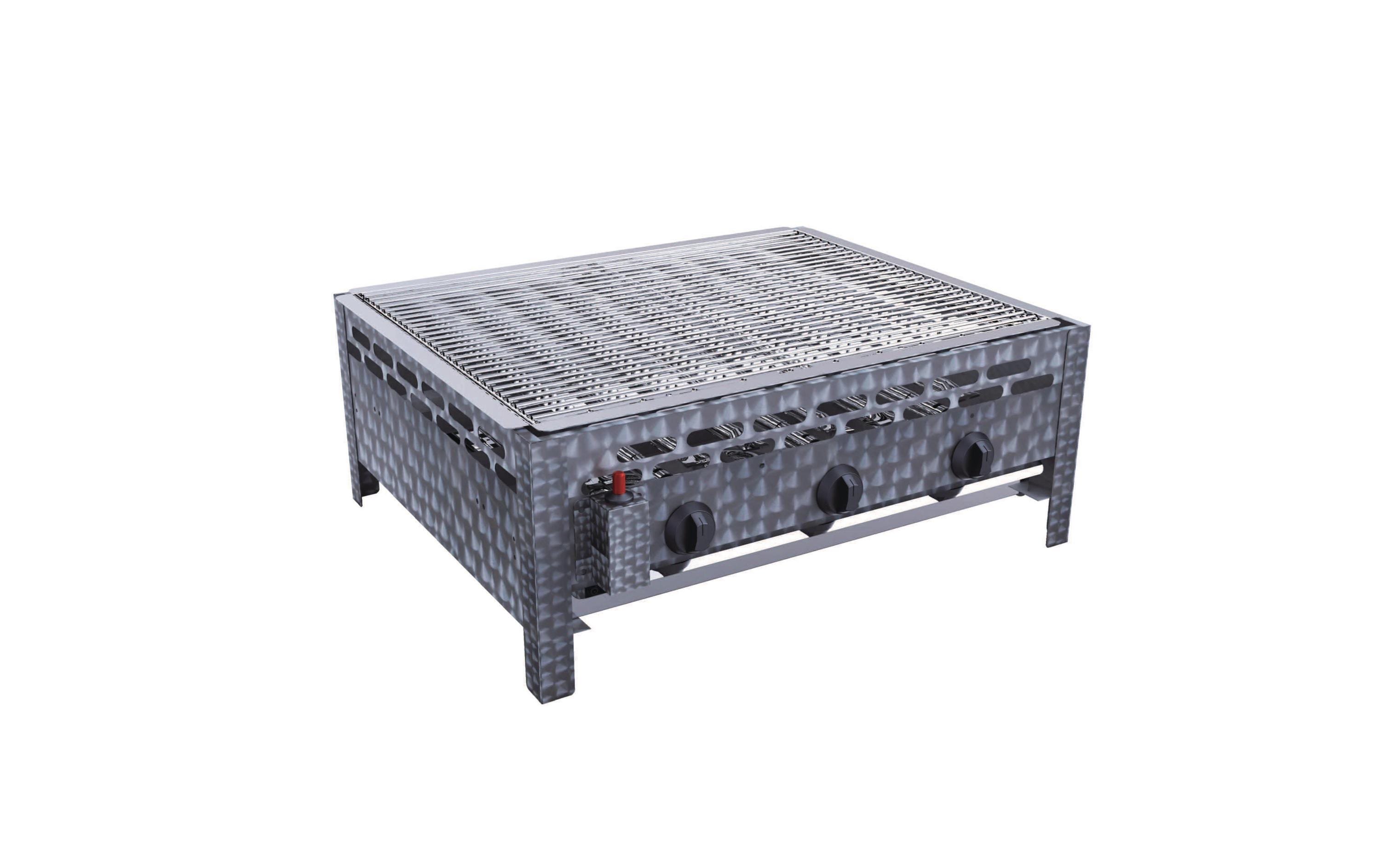 BBQ Dragon Gastrogrill drei Brenner 2832 cm² für Gastronomie Grills & Feuerstellen BBQ Dragon