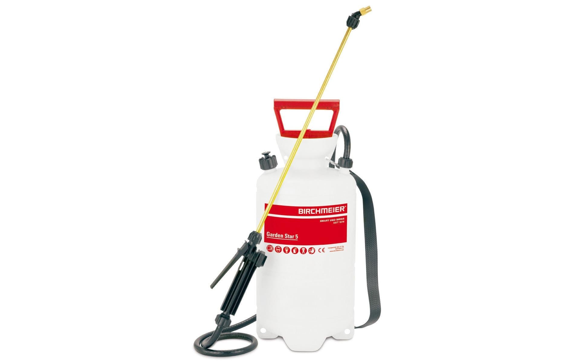 BIRCHMEIER Drucksprüher 5L Grün Kunststoff Gartenpflege Garten & Outdoor > Pflanzen > Pflanzengefäße Birchmeier