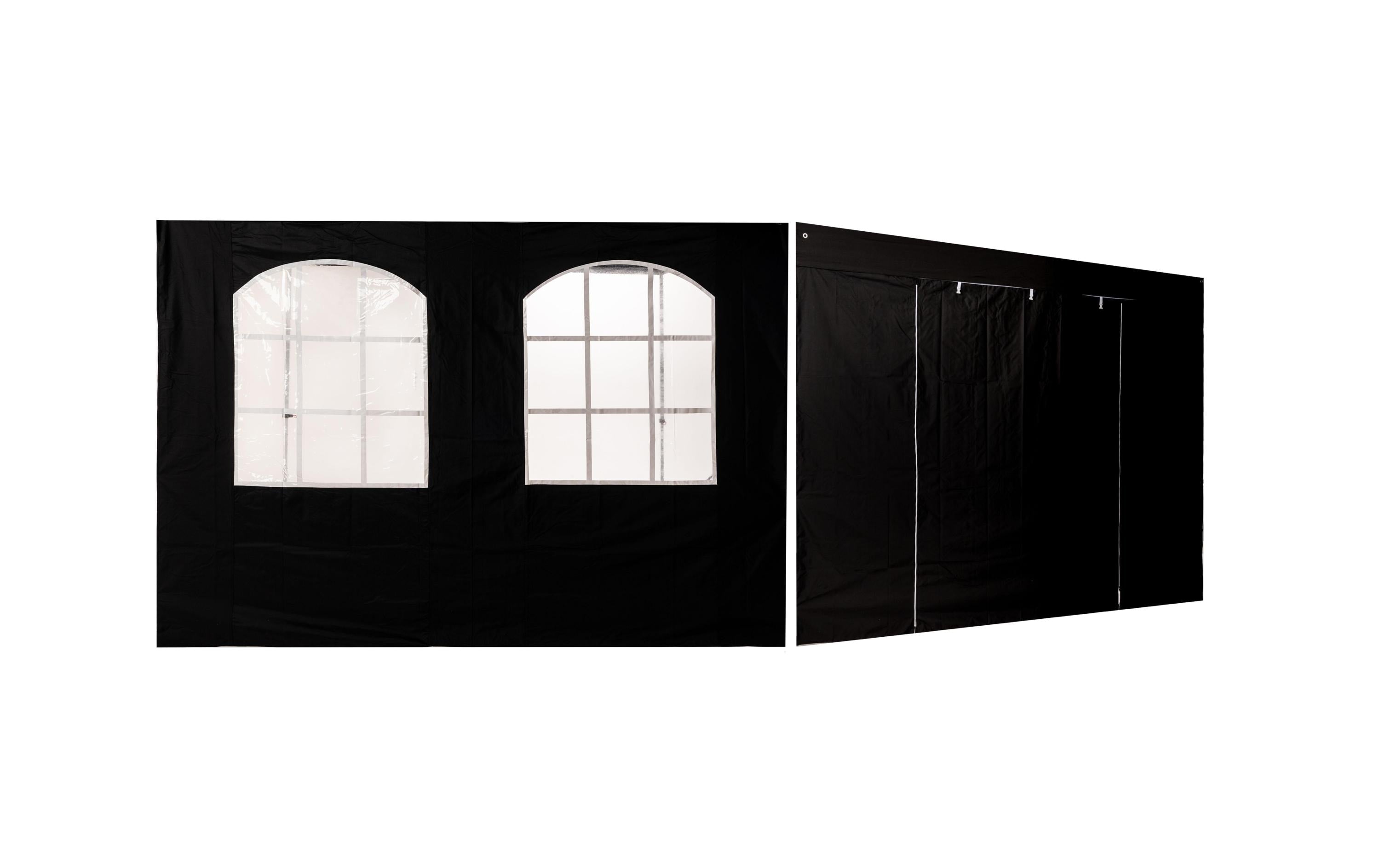 COCON Seitenwand Polyester Schwarz wasserfest für UT3332 Garteneinrichtung COCON