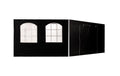 COCON COCON Pavillon Seitenwand Polyester wasserfest Schwarz Pavillons-Zubehör COCON