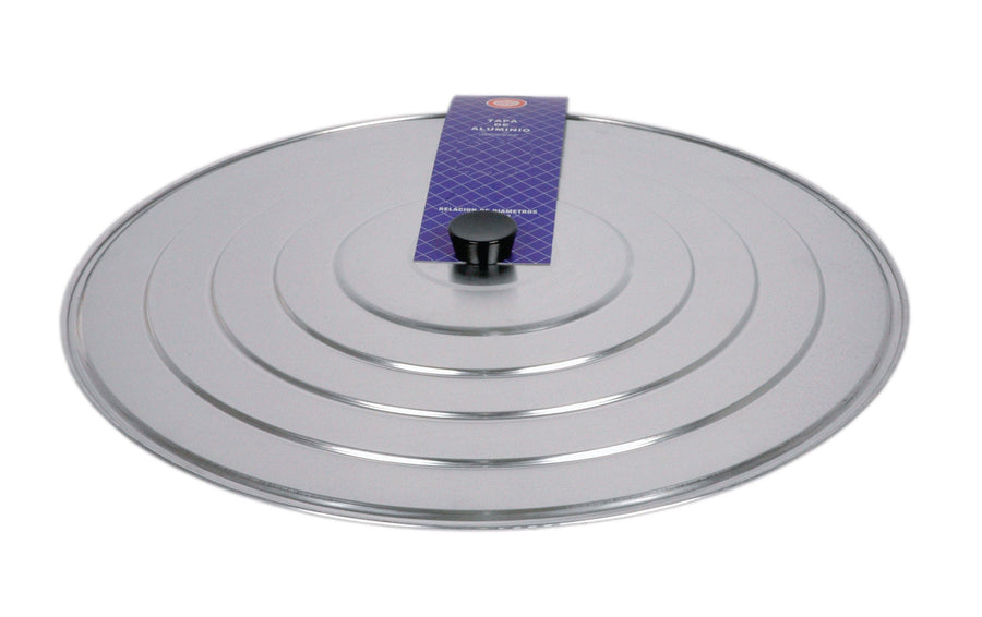 Garcima Pfannendeckel Aluminium Silber 46 cm für Party Pfanne Grills & Feuerstellen Garcima