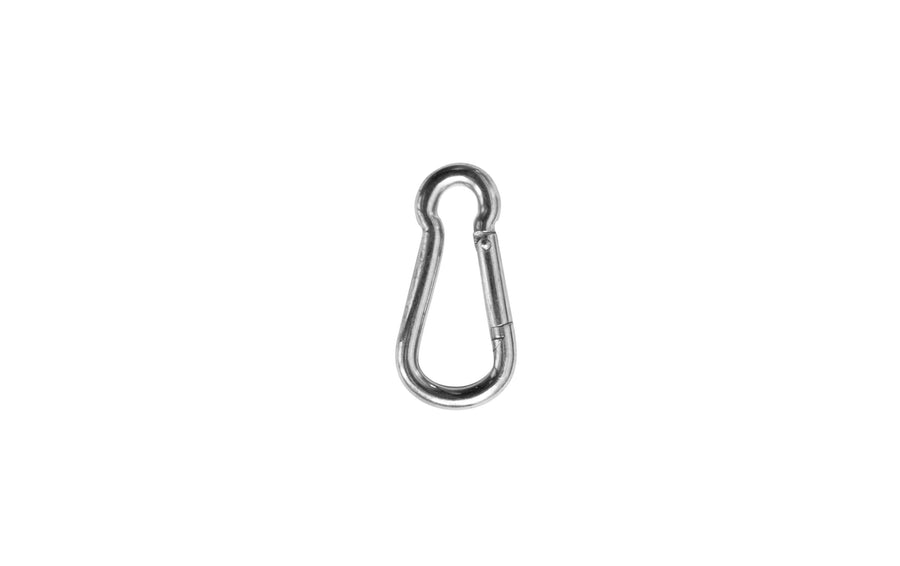 Meister Karabinerhaken Ø 4 mm, 40 mm, 20 kg, 1 Stück