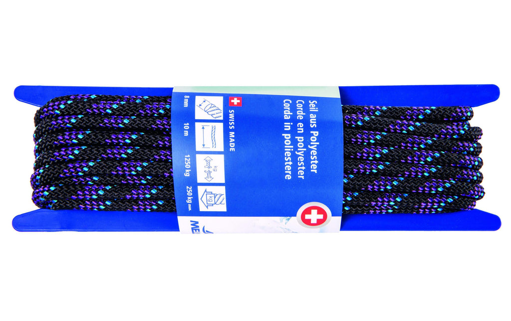 Meister Polyesterseil Ø 8 mm, 10 m, 1250 kg, Weiss-Rot