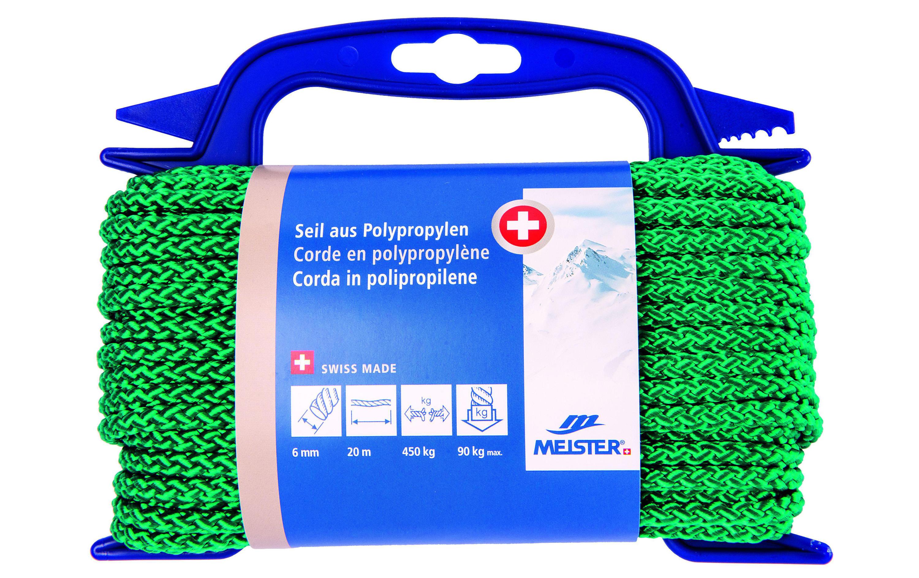 Meister Polypropylenseil Ø 6 mm, 20 m, 450 kg