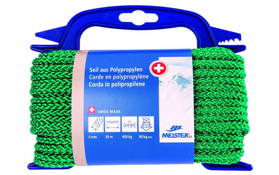Meister Polypropylenseil Ø 6 mm, 20 m, 450 kg