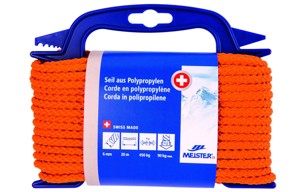 Meister Polypropylenseil Ø 6 mm, 20 m, 450 kg
