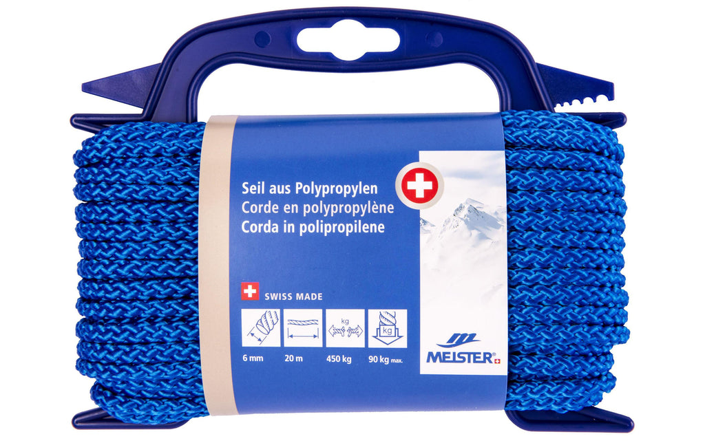 Meister Polypropylenseil Ø 6 mm, 20 m, 450 kg