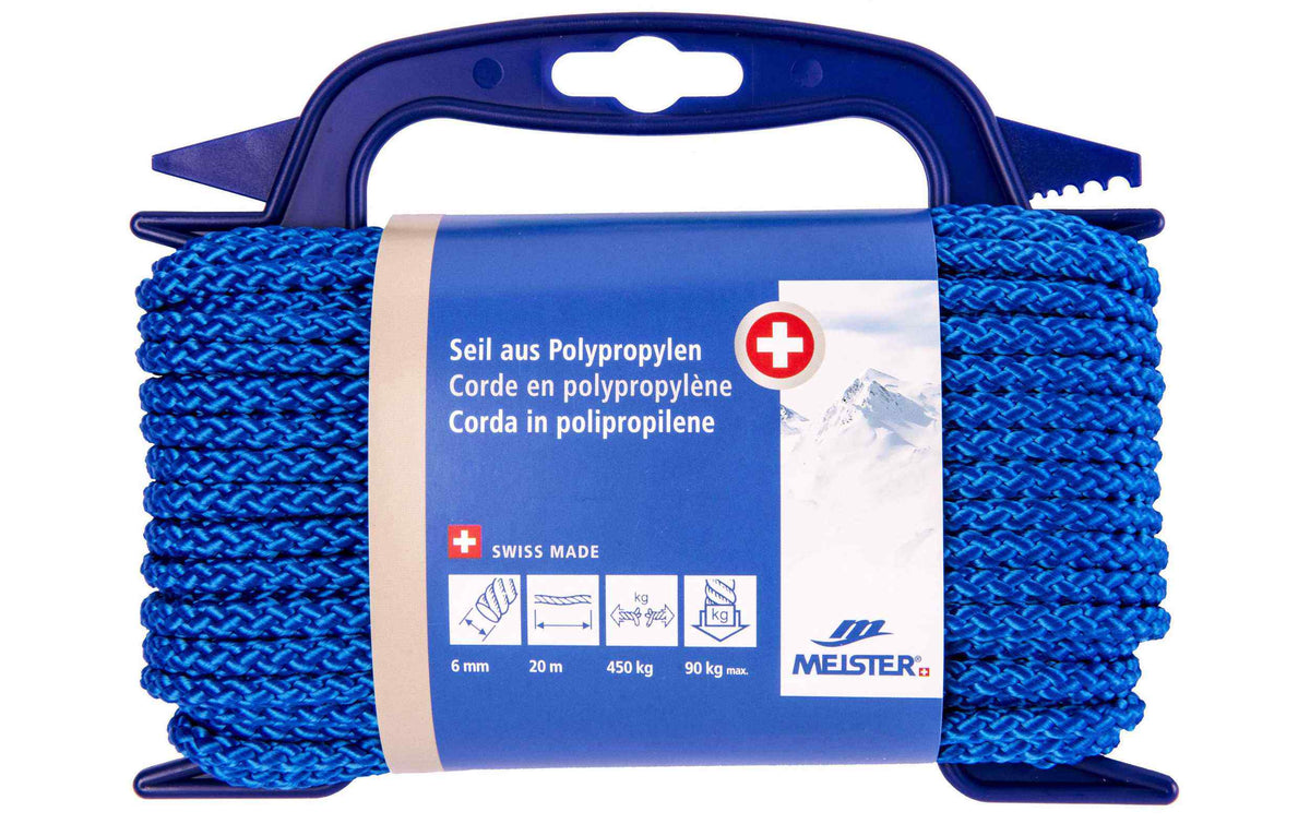 Meister Polypropylenseil Ø 6 mm, 20 m, 450 kg