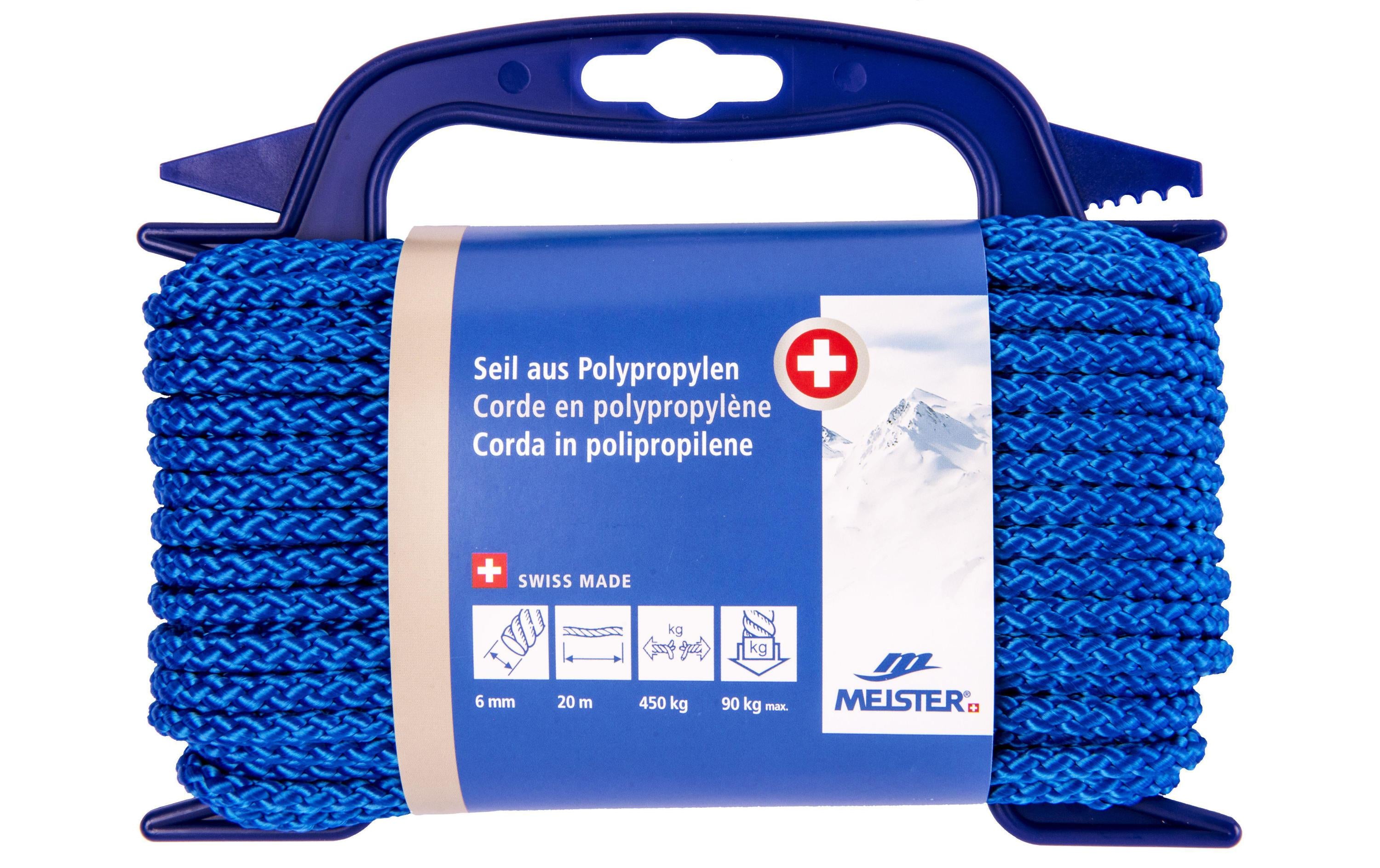 Meister Polypropylenseil Ø 6 mm, 20 m, 450 kg